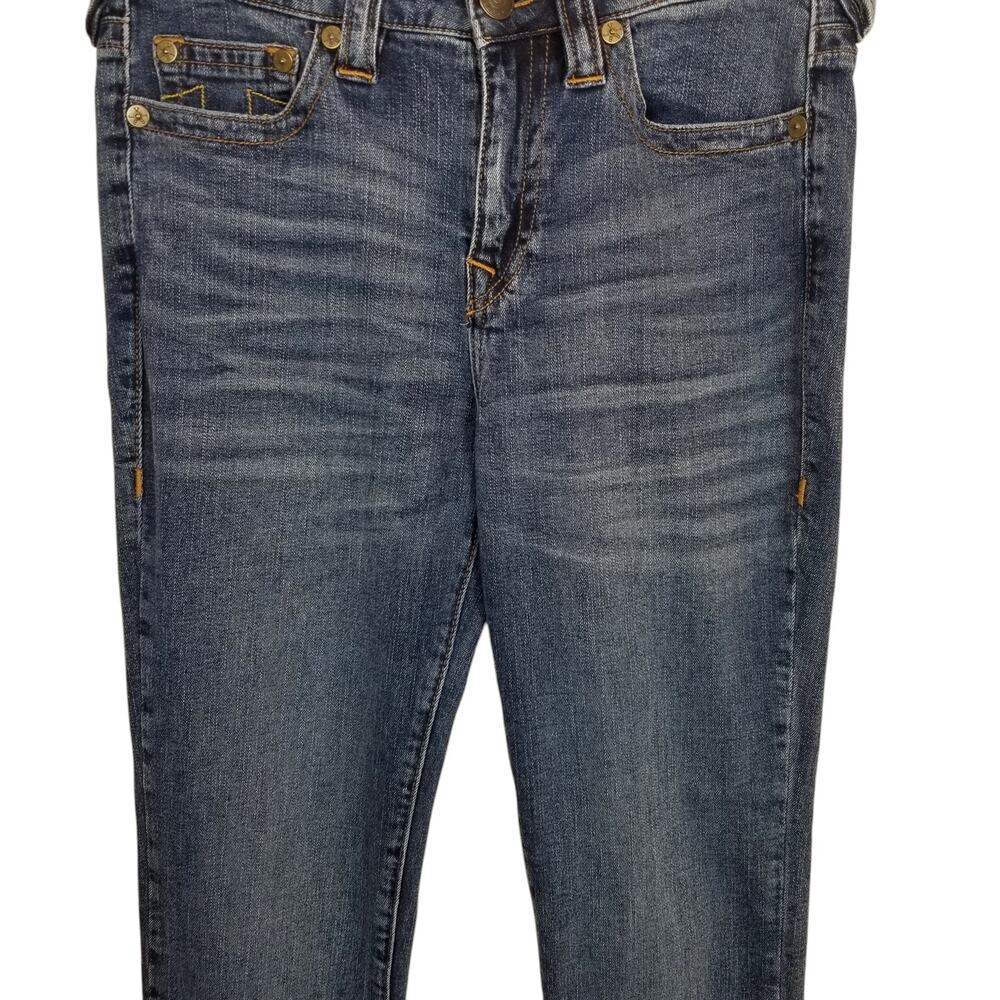 True Religion Women's Billie Mid Rise Straight Leg Jeans Medium Wash Size 30 - Picture 5 of 10